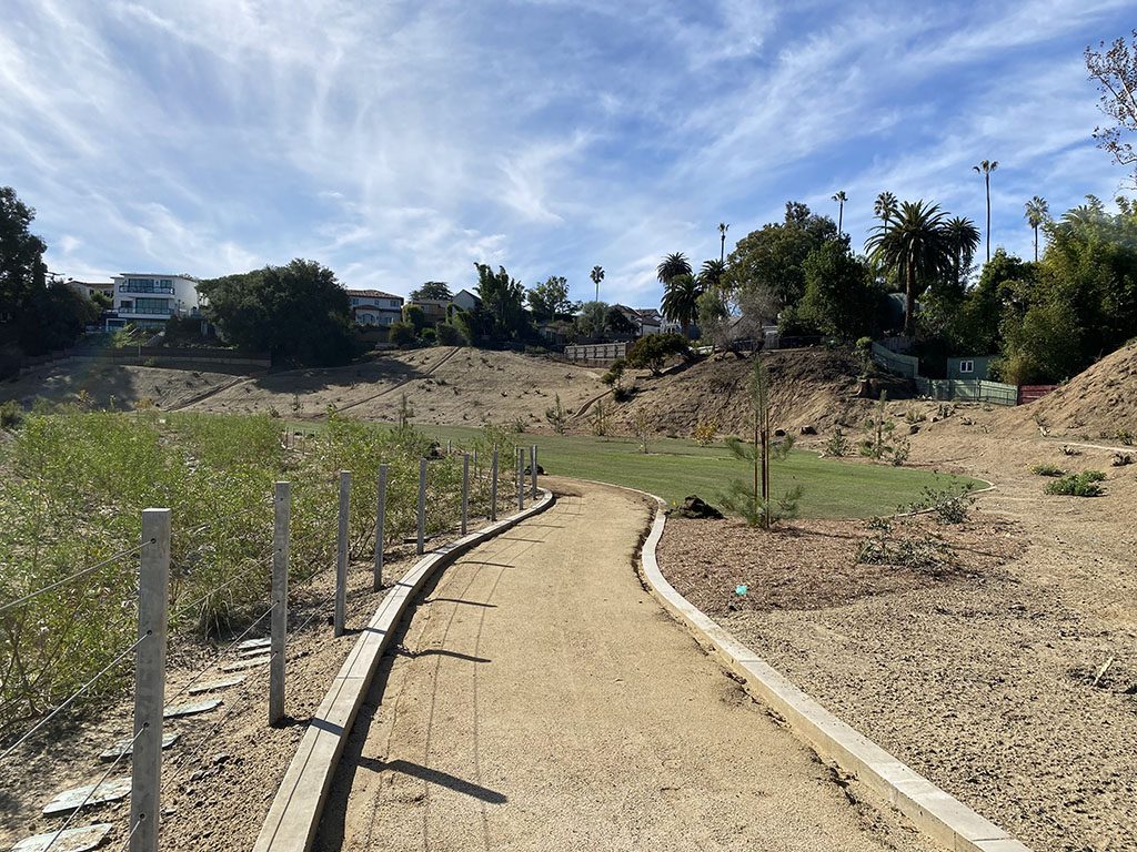George Wolfberg Park at Potrero Canyon, at Potrero Canyon Park